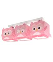 Dalber Kinderkamer plafondlampPink Owl - 64483