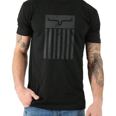 Bon&Bon Men's Black Cotton T-Shirt - Lightweight Short Sleeve Tee Black / XL