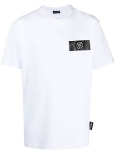 Plein Sport t-shirt à patch logo - Blanc