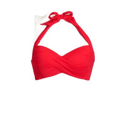 Seafolly push-up bikinitop rood Seafolly push-up bikinitop rood