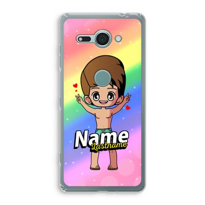 Chibi Maker man: Sony Xperia XZ2 Compact Transparant Hoesje