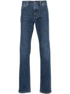 Brioni jean slim à taille basse - Bleu