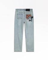 Black Bananas Explode Denim Jeans Kids Lichtblauw - Maat 128 - Kleur: Lichtblauw | Soccerfanshop