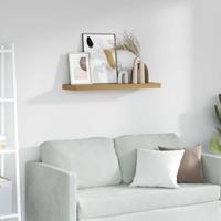 Wandplank Wandgemonteerd Bruin 90 x 23,5 x 4 cm Bewerkt hout