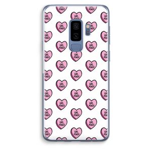 GIRL POWER: Samsung Galaxy S9 Plus Transparant Hoesje