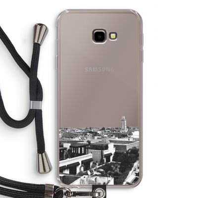 Marrakech Skyline : Samsung Galaxy J4 Plus Transparant Hoesje met koord