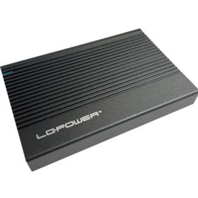 LC-Power LC-25U3-C behuizing voor opslagstations HDD-/SSD-behuizing Zwart 2.5