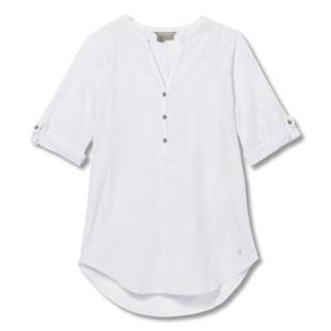 Royal Robbins Oasis Tunic II 3/4 Sleeve Shirt Dames White 3XL