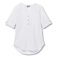 Royal Robbins Oasis Tunic II 3/4 Sleeve Shirt Dames White 3XL