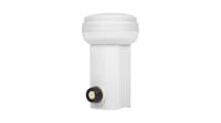 MegaSat HD-Profi Single-LNB Aantal gebruikers: 1 Feed-opname: 40 mm vergulden aansluiting, Weerbestendig Wit