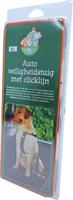 Nylon veiligheidstuig 25 mm/H75-B90 cm zwart - Gebr de boon