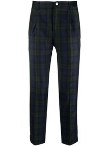 Incotex pantalon chino à carreaux - Bleu