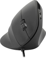 Speedlink Piavo Ergonomic Vertical USB Mouse - Rubber Black