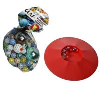 Don Juan Knikkerpot met 85 knikkers - speelgoed set - Buiten en binnen - knikkeren