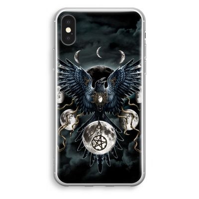 Sinister Wings: iPhone X Transparant Hoesje
