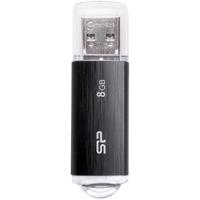 Silicon Power U02 Ultima USB Pendrive 8GB USB 2.0 Black
