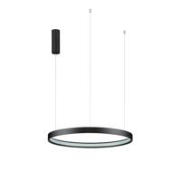 Lyora Strakke hanglampPerrine Ø 60cm koffie bruin - 9345648