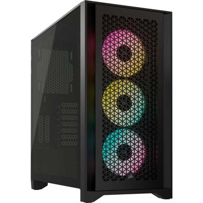 iCUE 4000D RGB Midi Tower Zwart