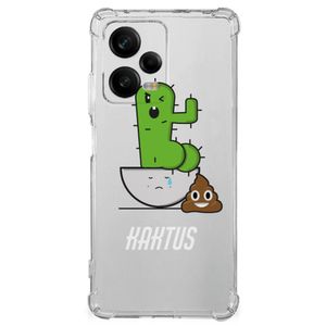 Xiaomi Redmi Note 12 Pro Stevig Bumper Hoesje Cactus Poo