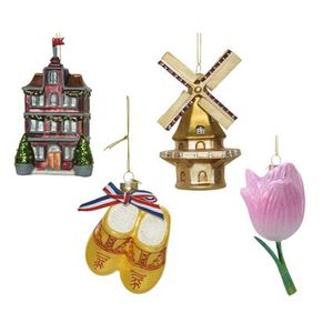 Orn.glas l7b7h14cm multi a4 - Ksd
