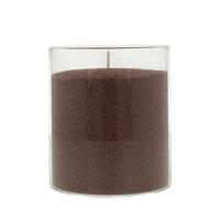 Glazen Voor Kaarsenzand Transparant Incl. 30 Losse Lontjes - Scentchips