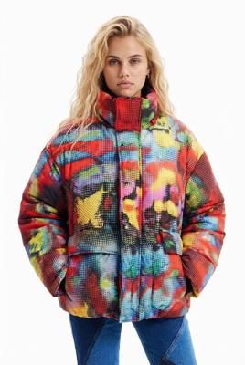 Gewatteerde oversized jas María Escoté - RED - L