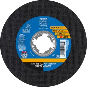 PFERD TOOLS PSF STEELOX 61721101 Doorslijpschijf recht 125 mm 25 stuk(s) RVS, Staal