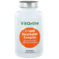 VitOrtho C-1000 Ascorbaten Complex Tabletten 90st
