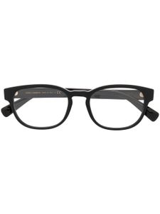 Dolce & Gabbana Eyewear lunettes de vue à monture ronde - Noir