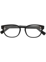 Dolce & Gabbana Eyewear lunettes de vue à monture ronde - Noir - thumbnail