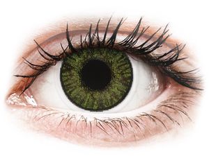 FreshLook ColorBlends Green - met sterkte (2 lenzen)