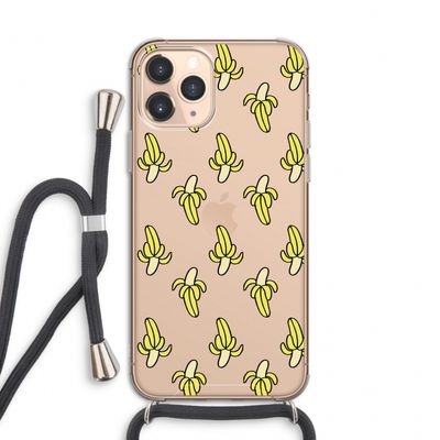 Bananas: iPhone 11 Pro Transparant Hoesje met koord