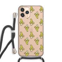 Bananas: iPhone 11 Pro Transparant Hoesje met koord