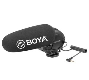 BOYA BY-BM3031 microfoon Zwart Microfoon voor digitale camera