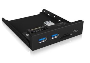 ICY BOX IB-HUB1417-i3 USB 3.2 Gen 1 (3.1 Gen 1) Type-A 5000 Mbit/s Zwart
