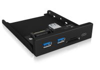 ICY BOX IB-HUB1417-i3 USB 3.2 Gen 1 (3.1 Gen 1) Type-A 5000 Mbit/s Zwart - thumbnail