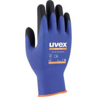 Uvex 60027 Werkplaatshandschoenen Antraciet, Blauw Elastaan, Polyamide 1 stuk(s) - thumbnail