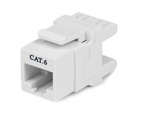 StarTech.com 180° Cat6 Contactbus RJ45 Ethernet Cat6 Wandcontactbus Wit Type 110