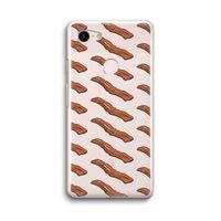 Bacon to my eggs #2: Google Pixel 3 Transparant Hoesje