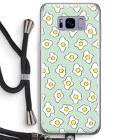 Spiegeleitjes: Samsung Galaxy S8 Plus Transparant Hoesje met koord
