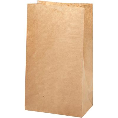 Creativ Company Papieren zakken, h: 27 cm, afm 9x15 cm, 50 gr, bruin, 100 stuk/ 1 doos