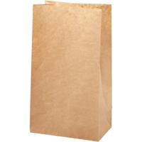 Creativ Company Papieren zakken, h: 27 cm, afm 9x15 cm, 50 gr, bruin, 100 stuk/ 1 doos