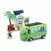 Sluban Metropolis new electric bus (m38-b1261)