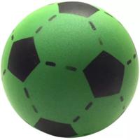 T&F Creations Softbal foam - voetbal print - groen - zacht - 20 cm - speelgoed ballen T&F Creations Softbal foam - voetbal print - groen - zacht - 20 cm - speelgoed ballen