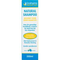 Grahams Natural Shampoo 250ml | Voor Gevoelige Hoofdhuid