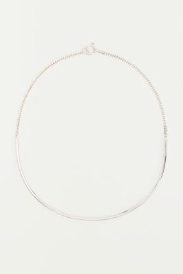 Wouters & Hendrix ketting Halve Cirkel NSC103 sterling silver 45cm