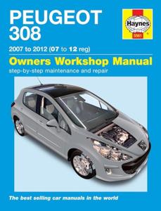 Haynes Werkplaatshandboek Peugeot 308 benzine & diesel (2007-2012) 5561
