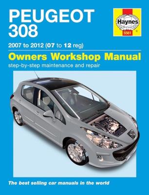 Haynes Werkplaatshandboek Peugeot 308 benzine & diesel (2007-2012) 5561