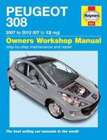 Haynes Werkplaatshandboek Peugeot 308 benzine & diesel (2007-2012) 5561
