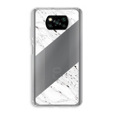 Biggest stripe: Xiaomi Poco X3 Pro Transparant Hoesje